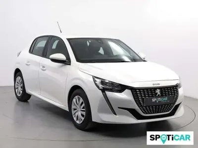 Usado Peugeot 208 Active 75 CV (55 kW) 2022 Blanco Utilitario