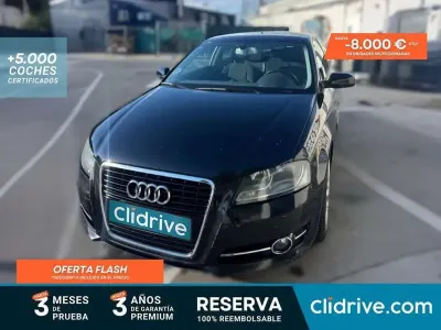 Usado Audi A3 Attraction 105 CV (77 kW) 2012 Negro Utilitario