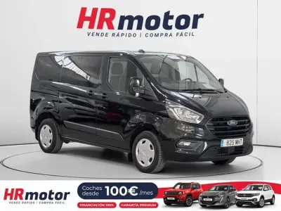 Usado Ford Transit Custom Trend 131 CV (96 kW) 2023 Negro Familiar