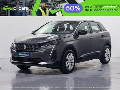 Usado Peugeot 3008 Active 131 CV (96 kW) 2021 Gris SUV