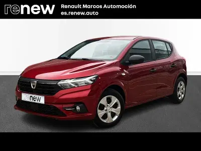 Usado Dacia Sandero Essentiel 91 CV (66 kW) 2021 Rojo Berlina