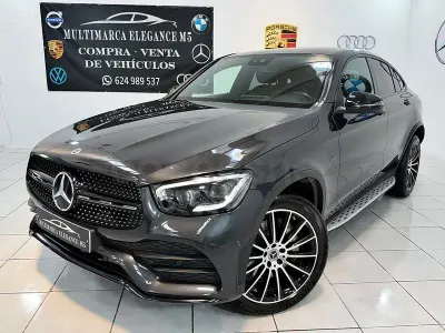 Usado Mercedes GLC300e 306 CV (225 kW) 2021 Gris / plata SUV