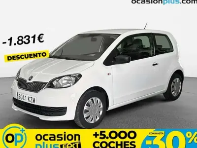 Usado Skoda Citigo Active 60 CV (44 kW) 2019 Blanco Utilitario