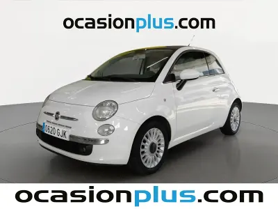 Usado Fiat 500 Lounge 69 CV (50 kW) 2008 Blanco Utilitario