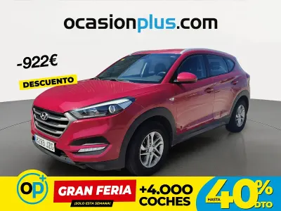 Usado Hyundai Tucson 115 CV (84 kW) 2017 Rojo SUV