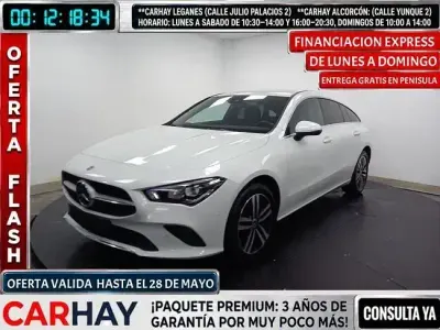 Usado Mercedes CLA250e Business 218 CV (160 kW) 2021 Blanco Berlina