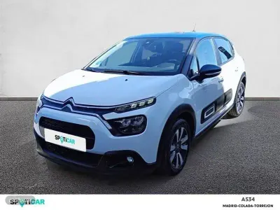 Usado Citroën C3 Feel 102 CV (75 kW) 2021 Blanco Utilitario