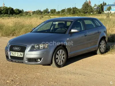 Usado Audi A3 Ambiente 105 CV (77 kW) 2005 Gris / plata Utilitario
