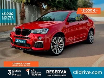 Brugt BMW X4 M Sport 360 HK (264 kW) 2016 Rød SUV
