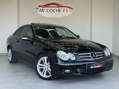 Usado Mercedes CLK220 Elegance 150 CV (110 kW) 2008 Negro Coupe
