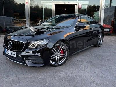 Usado Mercedes E220 194 CV (142 kW) 2017 Negro Coupe