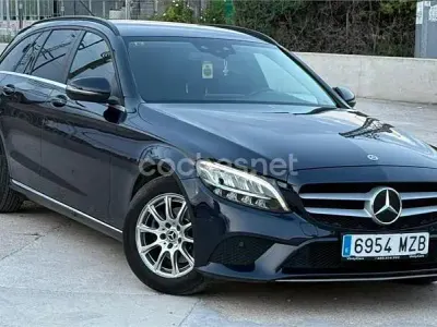 Usado Mercedes C180 156 CV (114 kW) 2020 Azul Familiar