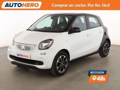 Usado Smart ForFour Basis 71 CV (52 kW) 2015 Blanco Utilitario