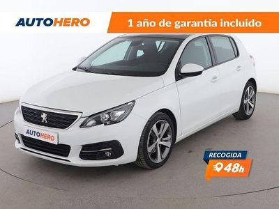 Usado Peugeot 308 Active 131 CV (96 kW) 2018 Blanco Berlina