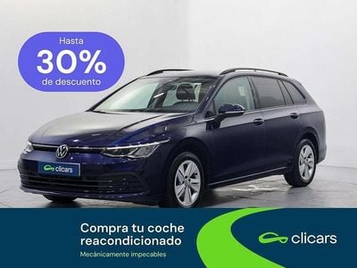 Usado VW Golf VIII Life 116 CV (85 kW) 2021 Azul Familiar