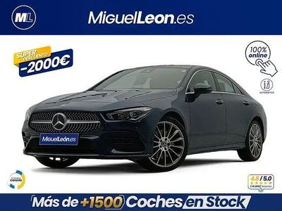 Begagnad Mercedes CLA250e 218 HK (160 kW) 2021 Blå Sedan