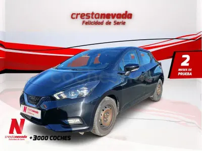 Usado Nissan Micra Acenta 92 CV (67 kW) 2022 Negro Utilitario