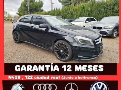 Usado Mercedes A200 AMG line 136 CV (100 kW) 2013 Negro Berlina
