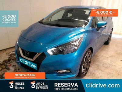 Brugt Nissan Micra Acenta 92 HK (67 kW) 2022 Blå Hatchback