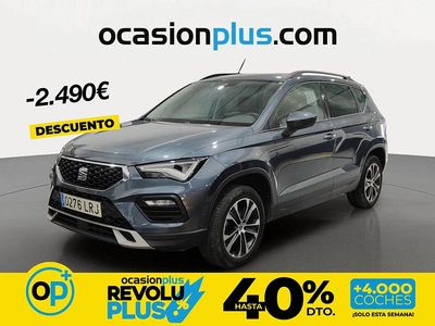 Usado Seat Ateca Style 150 CV (110 kW) 2021 Gris SUV