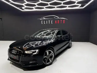 Usado Audi A5 Sportback Advanced 245 CV (180 kW) 2014 Negro Utilitario
