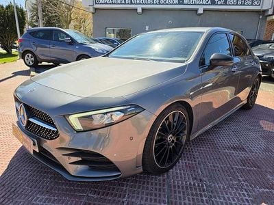 Usado Mercedes A180 116 CV (85 kW) 2019 Gris Utilitario