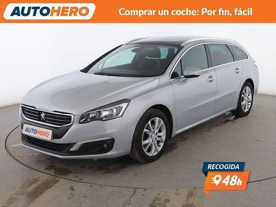 Usado Peugeot 508 Allure 165 CV (121 kW) 2017 Gris