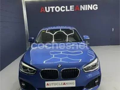 Usado BMW 118 M Sport 150 CV (110 kW) 2018 Azul Berlina