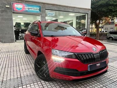 Usado Skoda Karoq Ambition 110 CV (80 kW) 2021 Rojo SUV