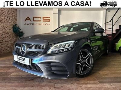 Usado Mercedes C200 160 CV (117 kW) 2019 Gris / plata Berlina
