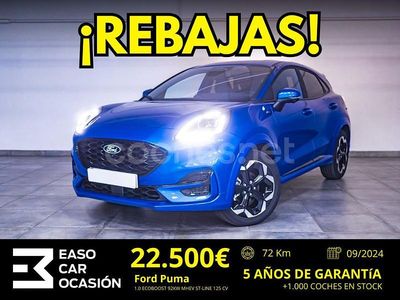 Azul Usado 2024 Ford Puma ST-Line SUV | 24.900 € (Un poco caro)