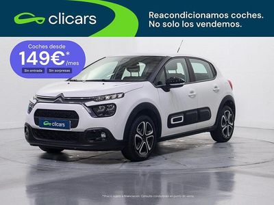 Usado Citroën C3 Feel 102 CV (75 kW) 2021 Blanco Utilitario