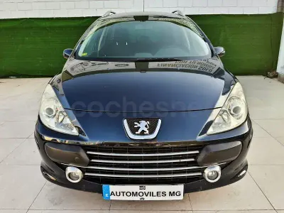 Usado Peugeot 307 110 CV (80 kW) 2005 Azul Familiar