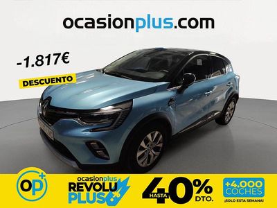 Usado Renault Captur Zen 130 CV (95 kW) 2021 Azul SUV