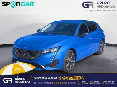 Usado Peugeot 308 Allure 180 CV (132 kW) 2022 Azul Berlina