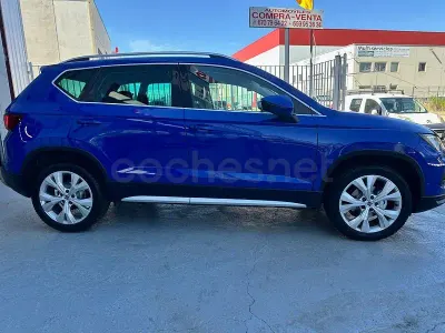 Begagnad Seat Ateca 4Drive 190 HK (139 kW) 2021 Blå SUV