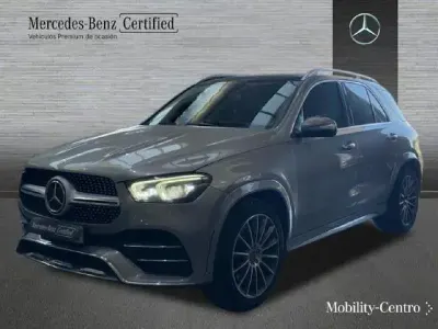 Usado Mercedes GLE300 AMG line 245 CV (180 kW) 2019 Plata mojave SUV