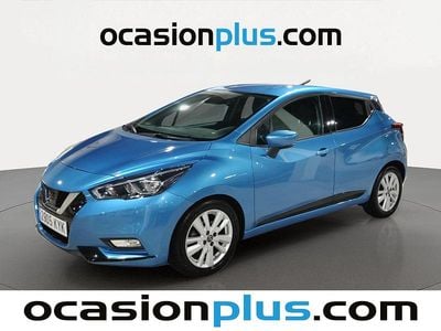 Usado Nissan Micra Acenta 101 CV (74 kW) 2019 Azul Utilitario