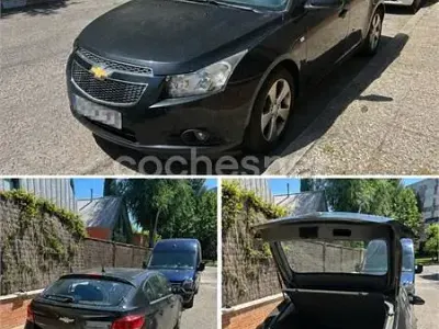 Usado Chevrolet Cruze LTZ 163 CV (119 kW) 2012 Negro Berlina