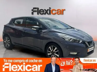 Usado Nissan Micra S 90 CV (66 kW) 2018 Gris Utilitario
