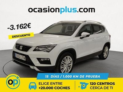Usado Seat Ateca 4Drive 190 CV (139 kW) 2016 Blanco SUV
