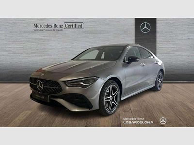 Gris Usado 2024 Mercedes CLA250 AMG line Berlina | 39.900 €