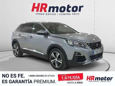 Usado Peugeot 3008 Allure 132 CV (97 kW) 2020 Gris SUV
