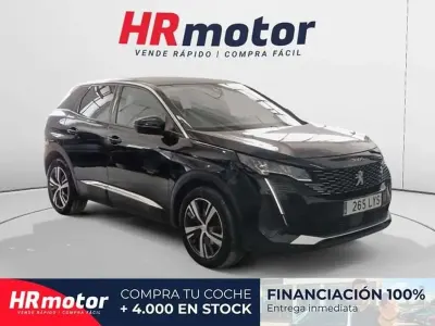 Usado Peugeot 3008 Allure 131 CV (96 kW) 2022 Negro SUV
