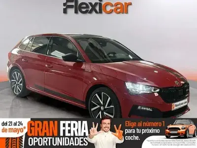 Usado Skoda Scala Sport 150 HP (110 kW) 2020 Vermelho Citadino