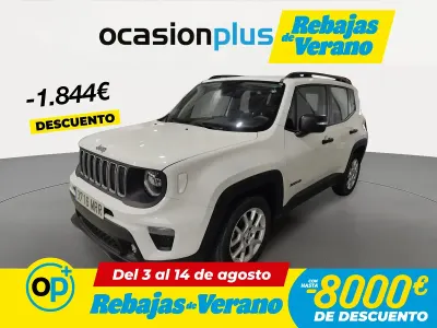 Usado Jeep Renegade Limited 130 CV (95 kW) 2024 Blanco SUV