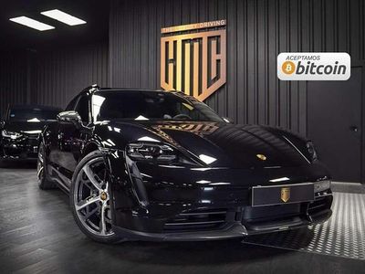 Negro Usado 2021 Porsche Taycan Cross Turismo Familiar | 90.000 € (Buen precio)
