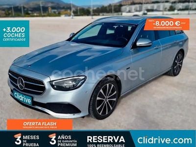 Usado Mercedes E300 306 CV (225 kW) 2021 Gris / plata Familiar