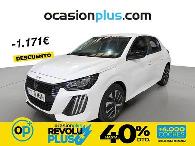 Usado Peugeot 208 Active 100 CV (73 kW) 2024 Blanco Utilitario