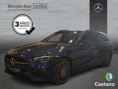 Usado Mercedes C220 200 CV (147 kW) 2025 Azul Familiar